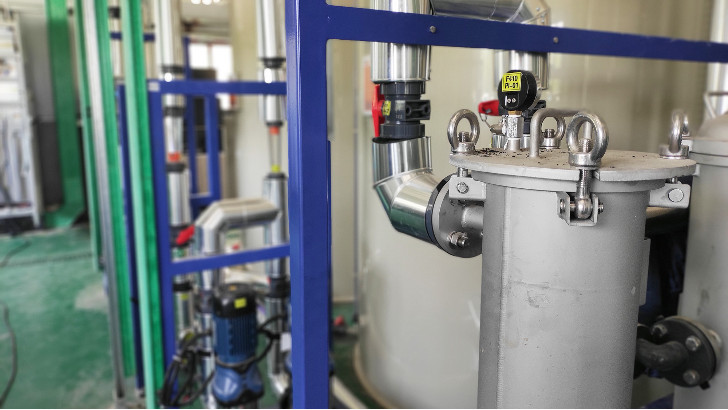 工業廢水處理中精密過濾器的內部結構