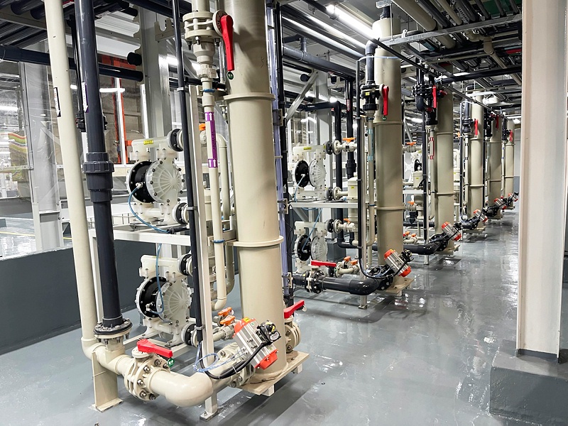 研磨廢水處理工程工藝及特點說明