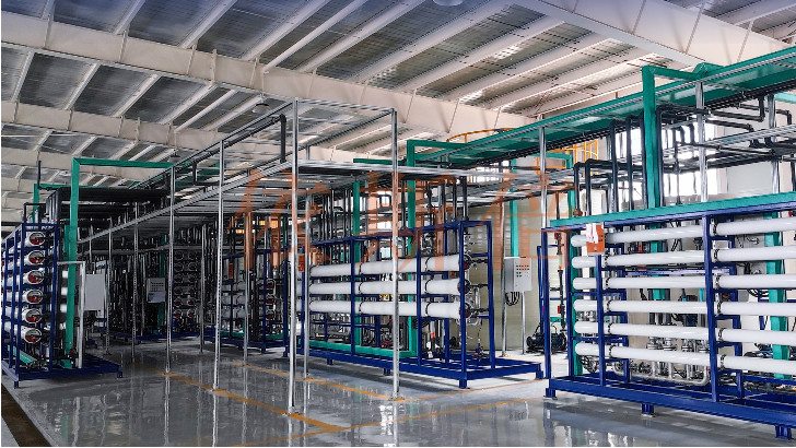 橡膠工業(yè)廢水處理回用工藝